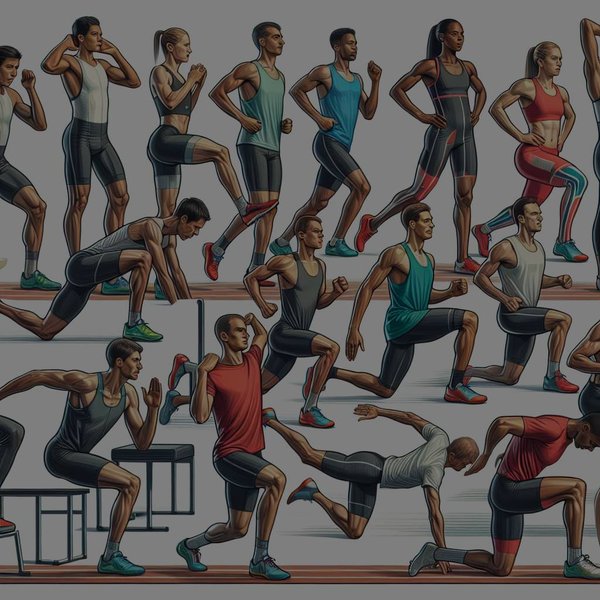 Quels exercices peuvent améliorer la mobilité de la hanche pour les pratiquants de l'athlétisme?